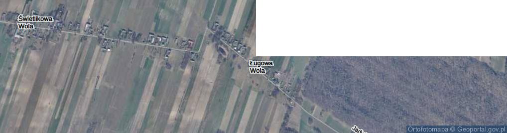 Zdjęcie satelitarne Ługowa Wola ul.